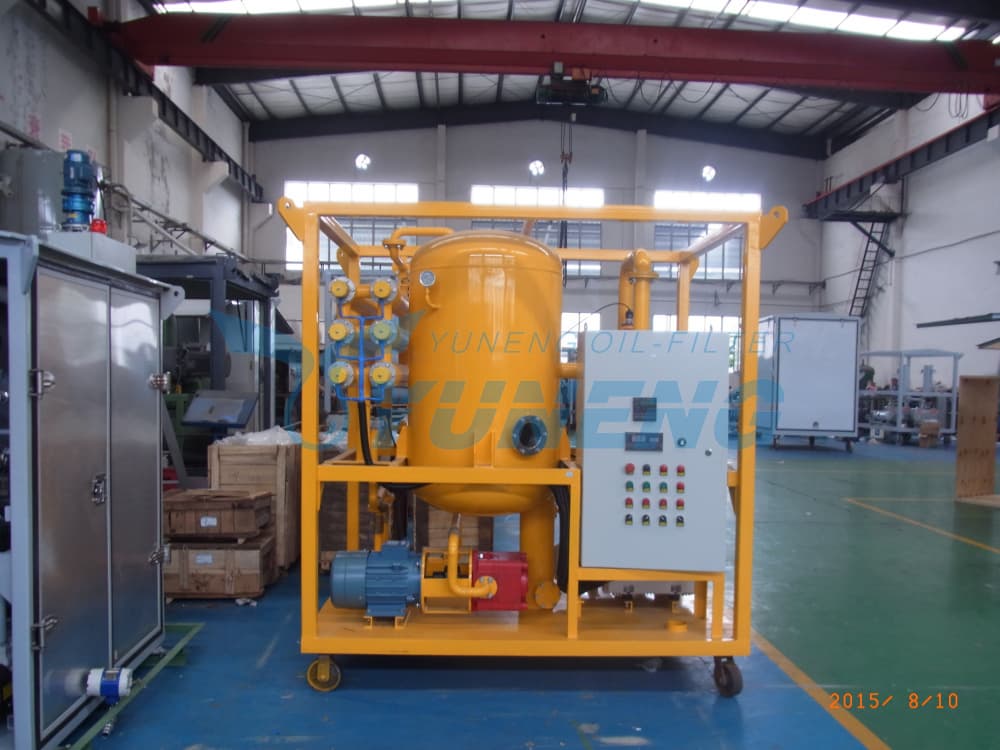 Double Stage Portable Transformer Oil Filtration Machine